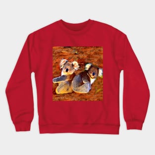 Koala Bear Cubs Crewneck Sweatshirt